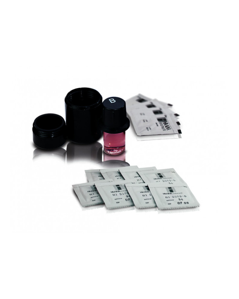 Réactifs pour photomètres, chlore (hautes concentrations) (100 tests) HI95771-01