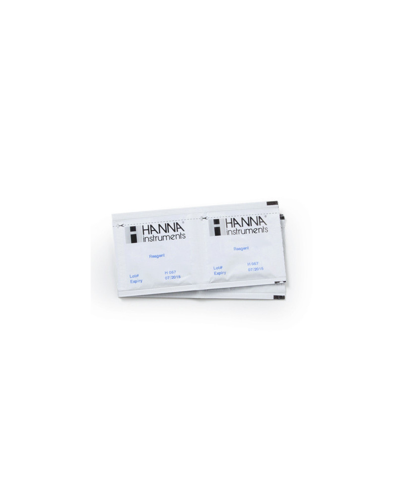 Réactifs pour photomètres, chlore libre gamme étroite (100 tests) HI93701-01
