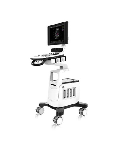 Système d'échographe doppler couleur sur chariot, Modèle QBit 5