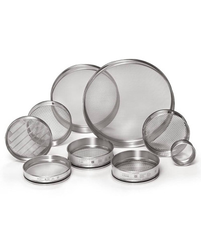 Tamis de test, 200 à 25 mm