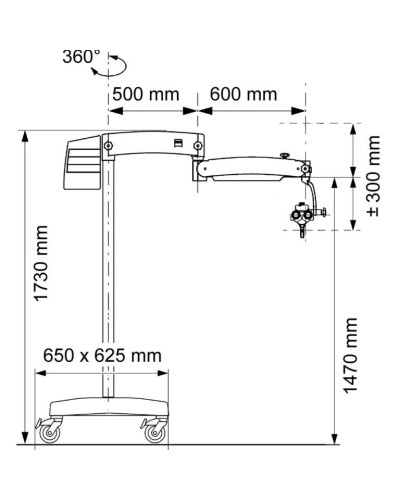 Microscope opératoire S100 / OPMI pico ORL