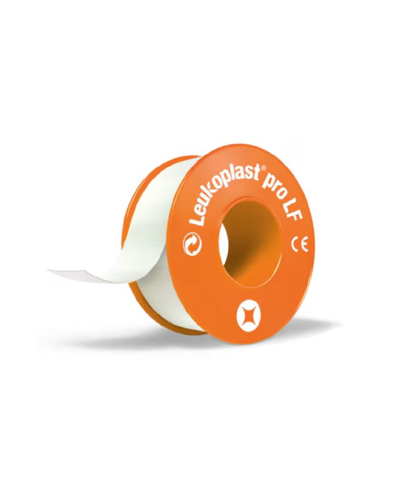 Sparadrap Leukoplast rouge tissé à  l'oxyde de Zinc, 5m x 5cm