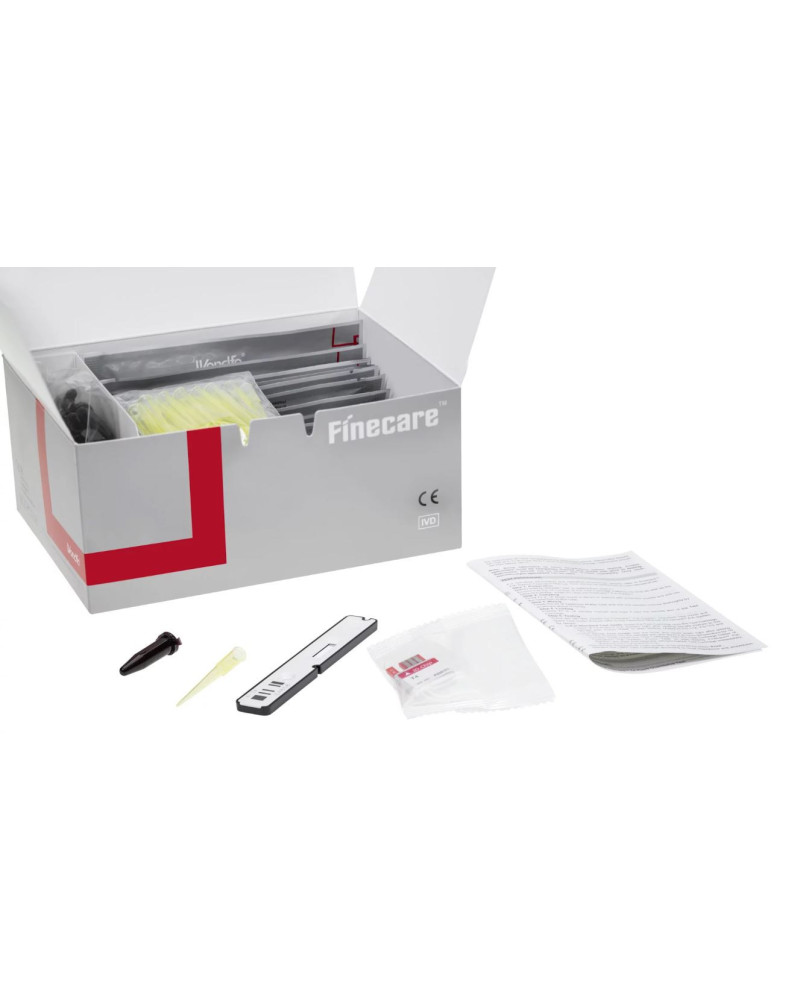 Bandelette de test de Tropnin I pour l'Analyseur immunochromatographique modèle Finecare FIA Meter Plus (FS-113)