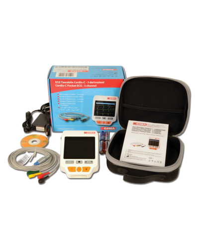 Cardio moniteur – ECG de poche - Moniteur ECG Cardio-C (3 pistes)