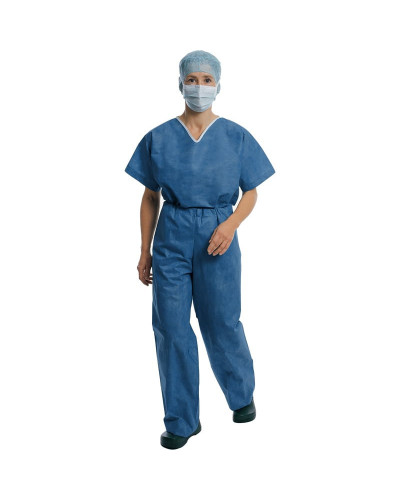 Tenue chirurgicale Foliodress bleu