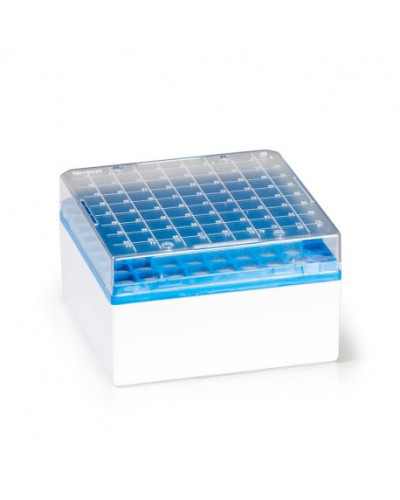 Boite en polycarbonate pour tubes cryogéniques