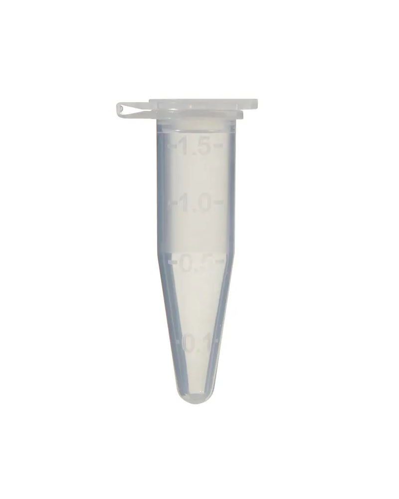 Microtube à  centrifuger naturel, 1,5ml (Lot de 500)