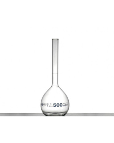 Fiole jaugée en verre Glassco classe A