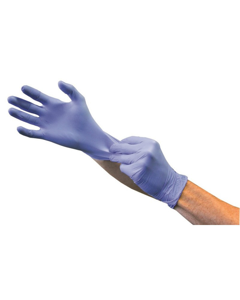 GANT D'EXAMEN NITRILE MAXTER (boîte de 200) taille M