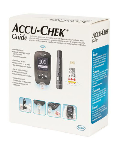 Kit Lecteur de glycémie Accu-Chek Guide 
