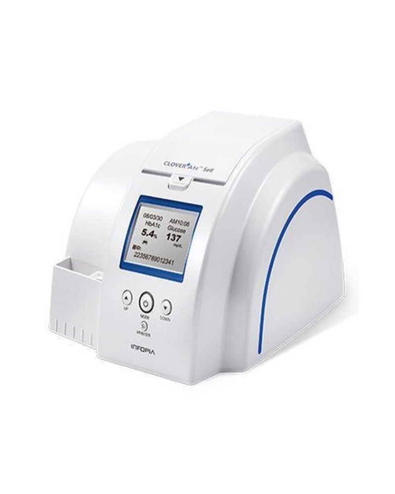 Analyseur Clover A1c - Dispositif de contrôle de la glycémie et du taux d\'HbA1c