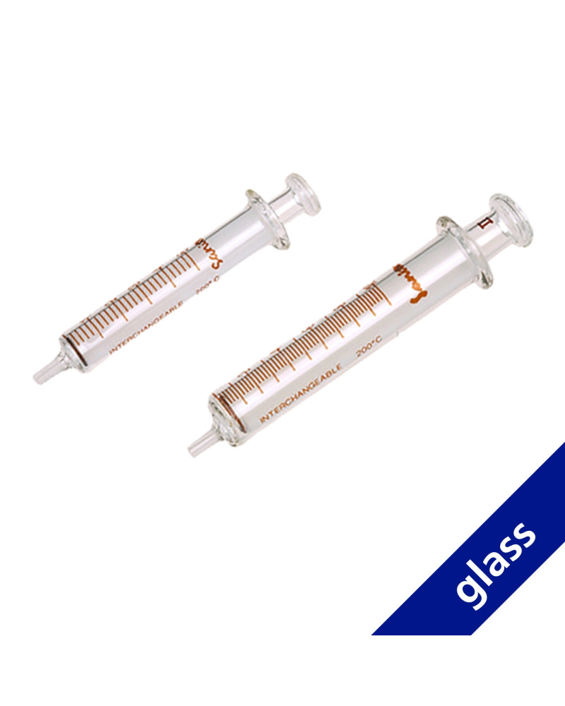 Seringues en verre, Luer cone centré, 100 ml