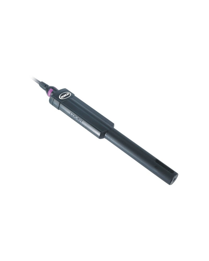 Cellule / Capteur de conductivité à 4 pôles en graphite modèle CDC401, câble de 1 m