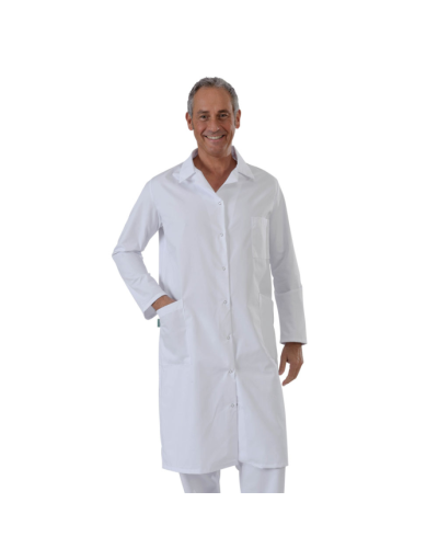 Blouse blanche homme modèle \ERIC\", manches longues """