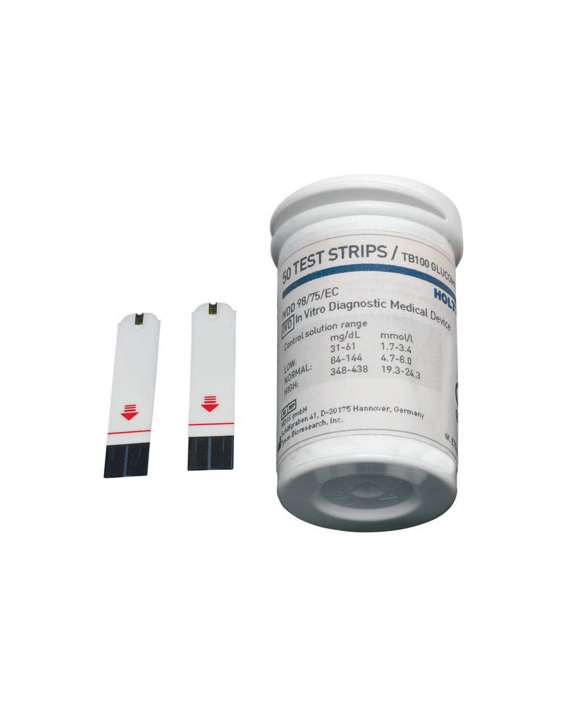 Bandelettes pour glucomètre TB100