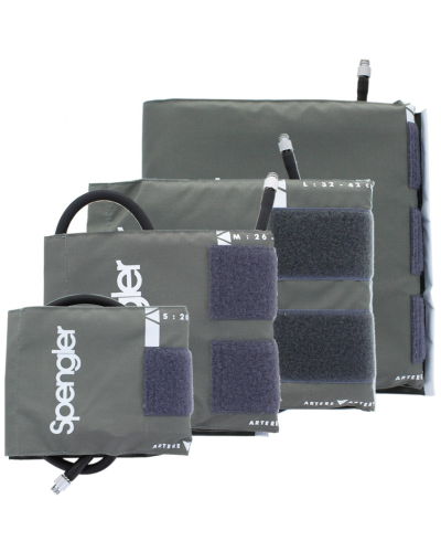 Tensiomètre Lian Scenic S, brassard nylon gris adulte (M)