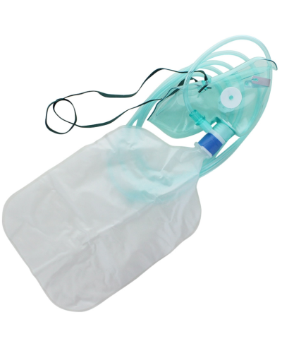 Masques à oxygène à haute concentration avec tubulure