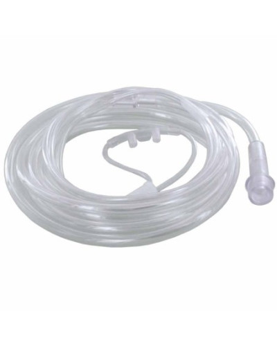 Lunettes à oxygène courbes avec tubulure, lot de 5