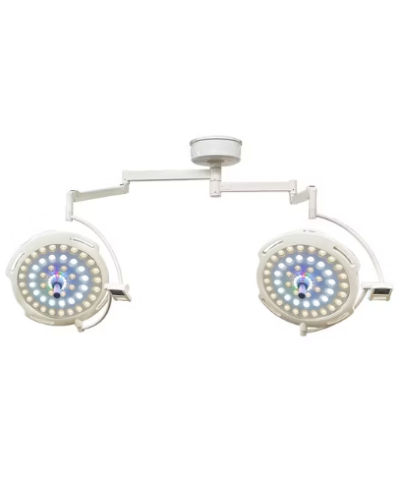 Lampe d'opération deux coupoles à  LED avec télécommande 700/700 LED