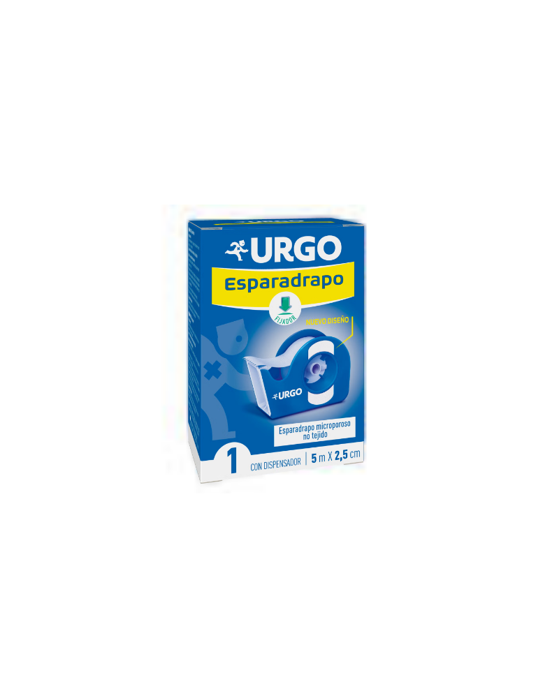 Sparadrap Urgopore en non-tissé 5mx2cm sans dévidoir