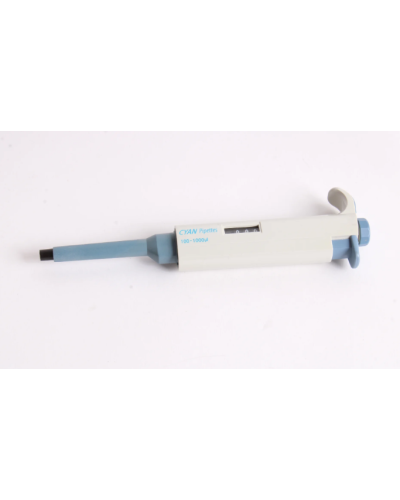Micropipette simple canal CYAN