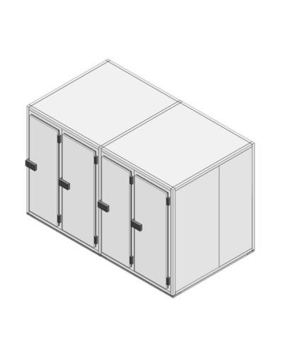 Morgue 12 corps 4 portes dont 1 obèse modèle FRIMA