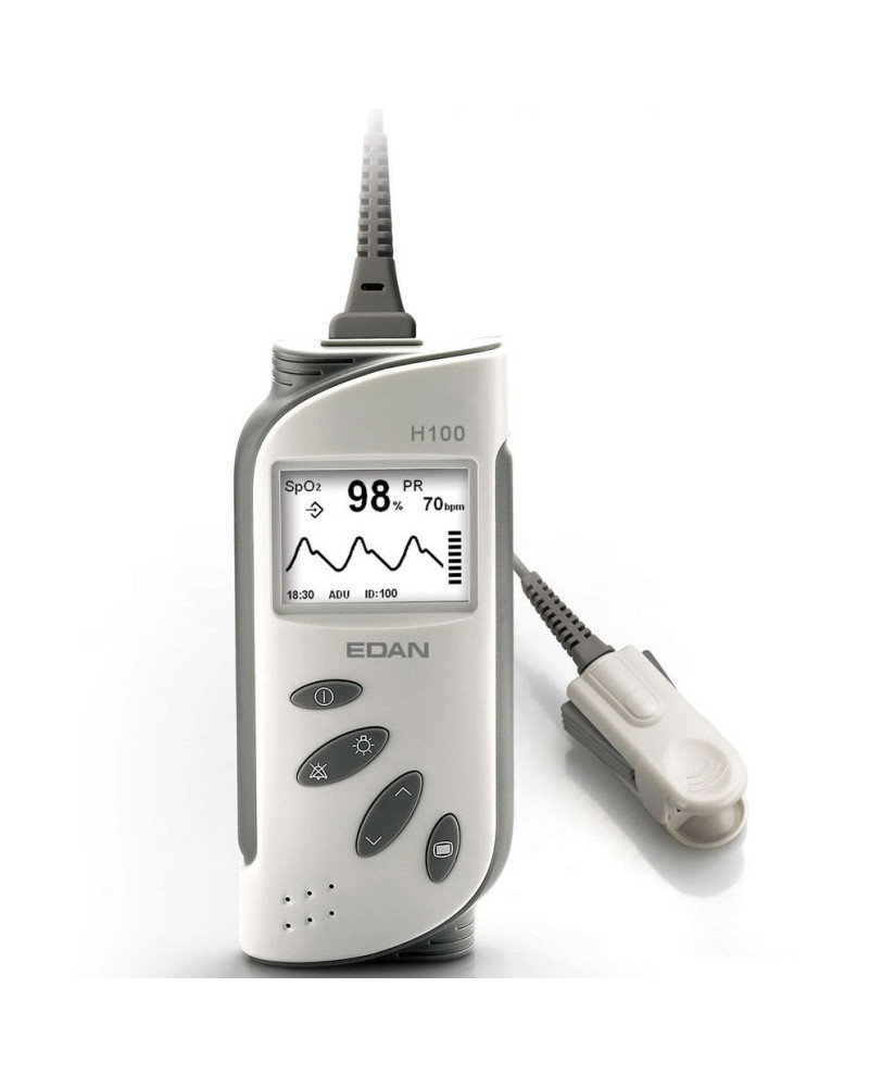 Oxymètre de pouls EDAN H100B avec capteur Adulte