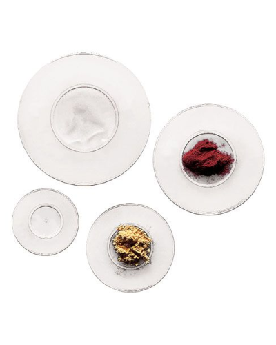 Verre de montre (à trou central), lot de 10 pièces Verre de montre (à trou central), lot de 10 pièces