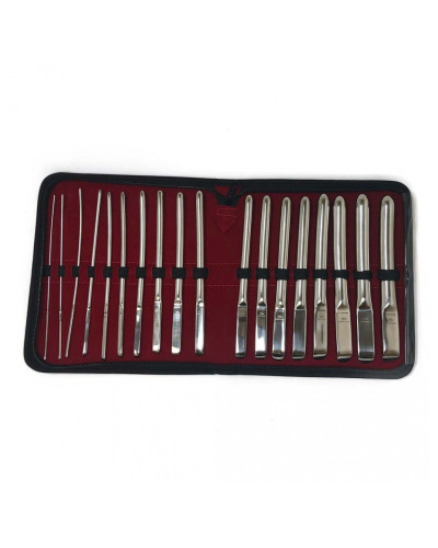 Bougie Hégar double en Acier inoxydable jeu de 15 tailles