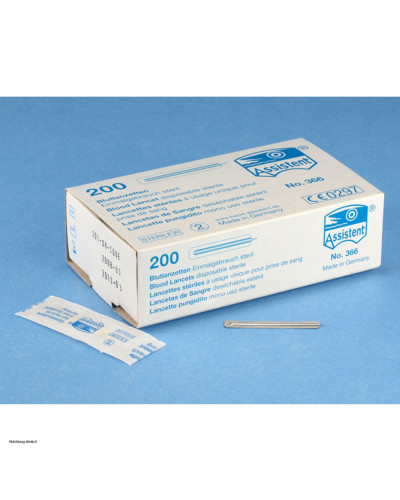 Lancettes pour prise de sang CE 0297