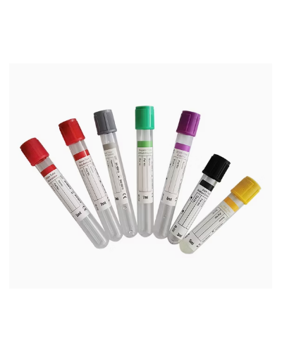 Tube sous vide en PET stérile avec activateur de coagulation.