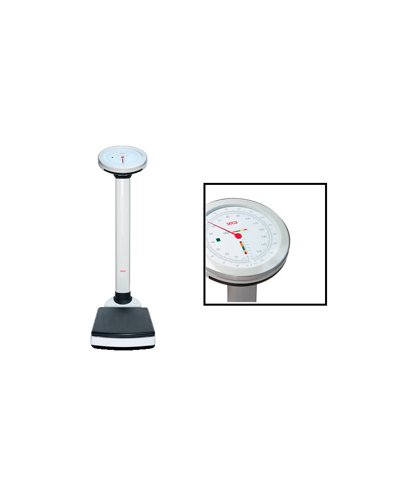 Balance mécanique à  colonne avec affichage du BMI (IMC)