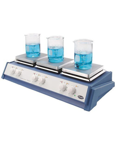 Agitateur magnétique chauffant STUART SB 162-3 multipostes