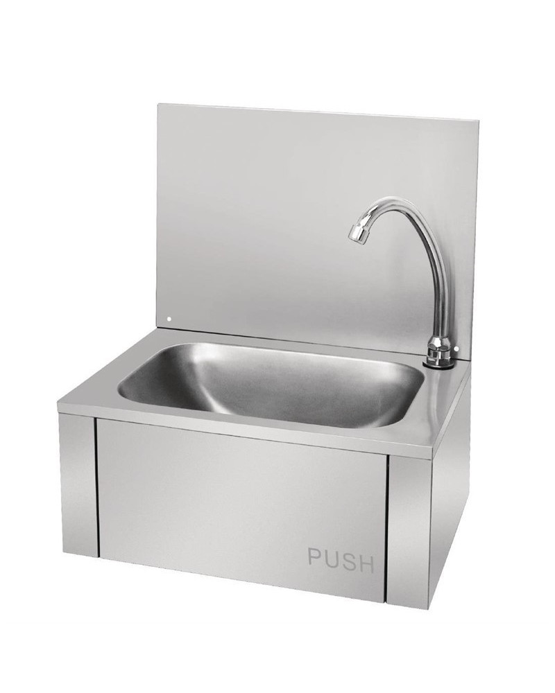 BAC DE LAVAGE MAINS COMMANDE AU GENOU