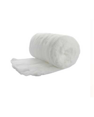 Rouleau de Coton cardé décontaminé écru 500g