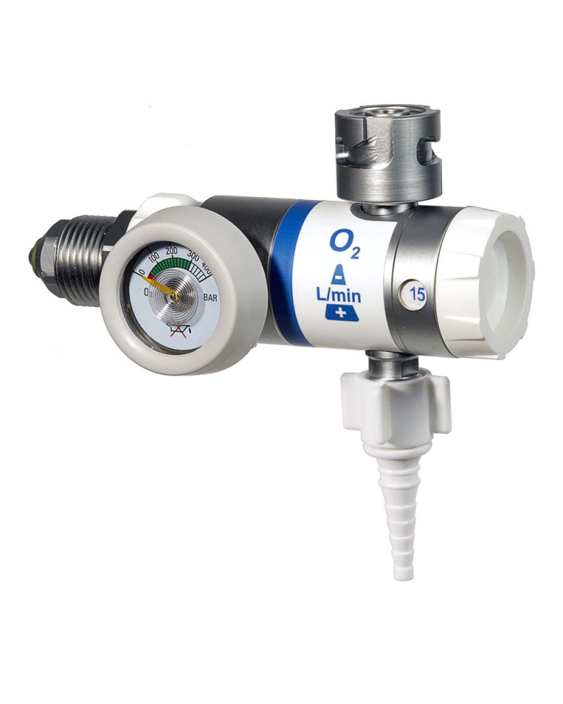 Manomètre avec barboteur a O2