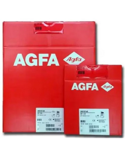 Film de Radiographie AGFA DT2B, Dim 35 x 35 cm, 100 films