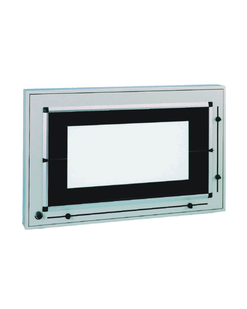 Négatoscope à une plage avec volet, 80 x 43 cm