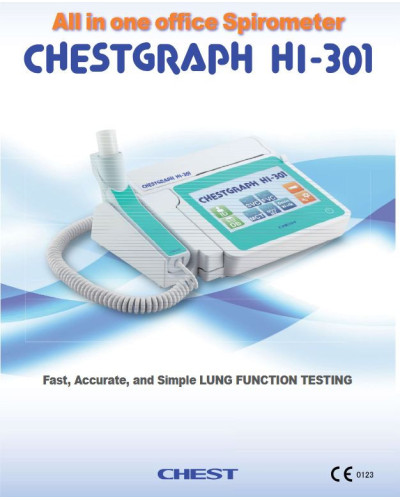 Spiromètre avec capteur à  ultrasons HI-301