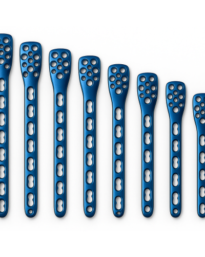 Plaque humérus proximale en titane 3,5 mm, 4 à 12 trous Plaque humérus proximale en titane 3,5 mm, 4 à 12 trous