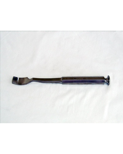 Gouge de Smith Peterson contre-coudée 24cm x 20mm