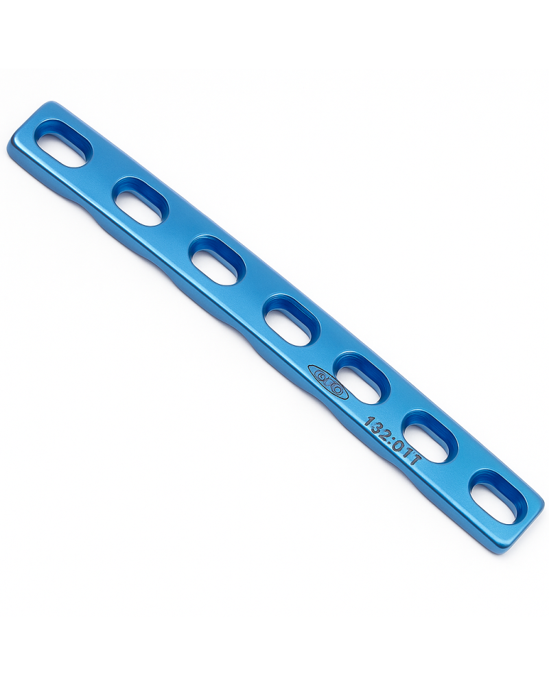 Plaque DCP en titane auto-compressive 3,5 mm, 2 à 12 trous Plaque DCP en titane auto-compressive 3,5 mm, 2 à 12 trous