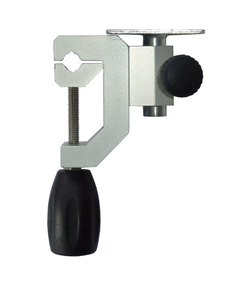 Étau / Étrier universel avec plaque d\'adaptation (aluminium anodisé)