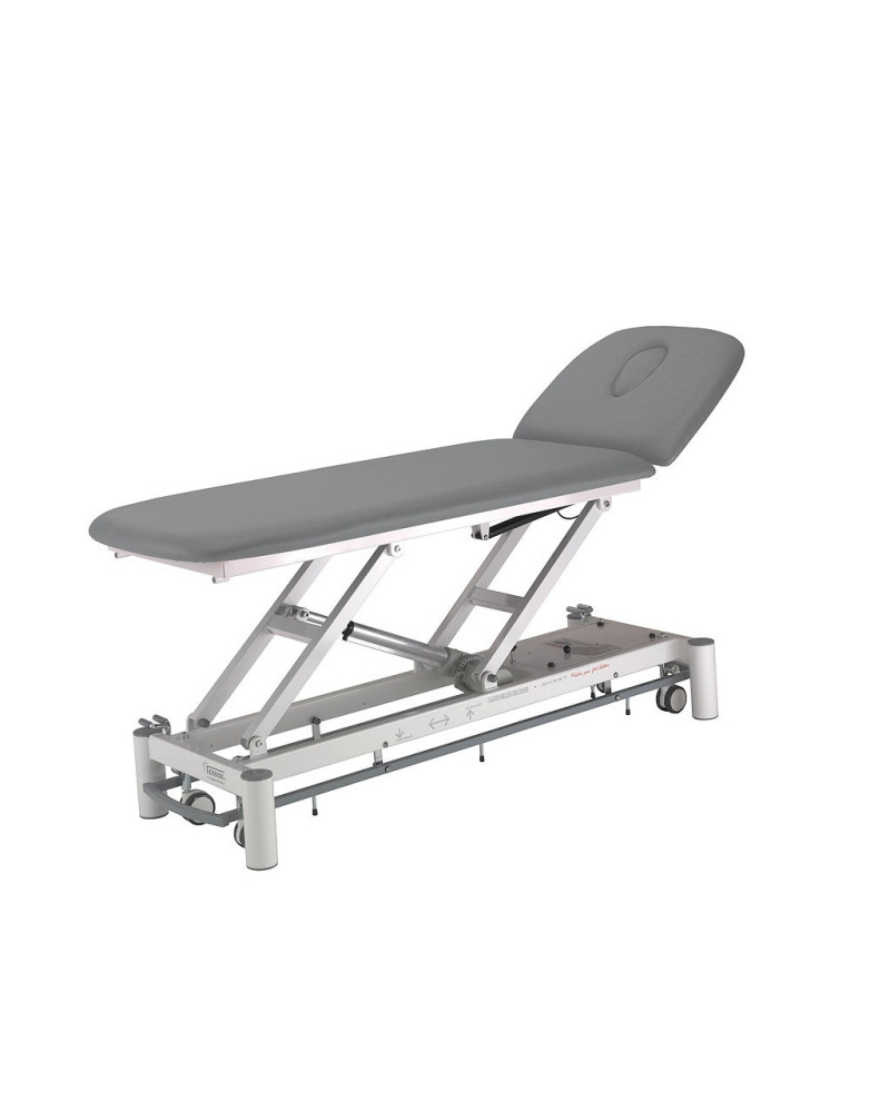 Table de massage deux plans à hauteur variable (48 à 90 cm)