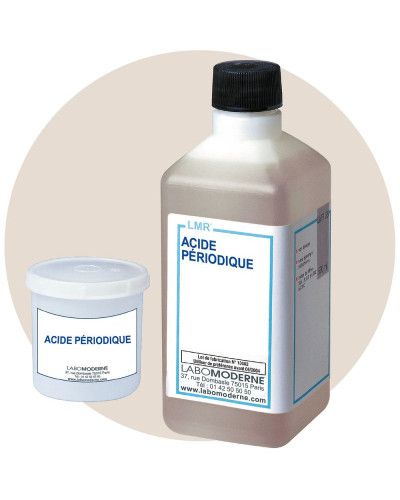 Acide périodique en poudre 25g