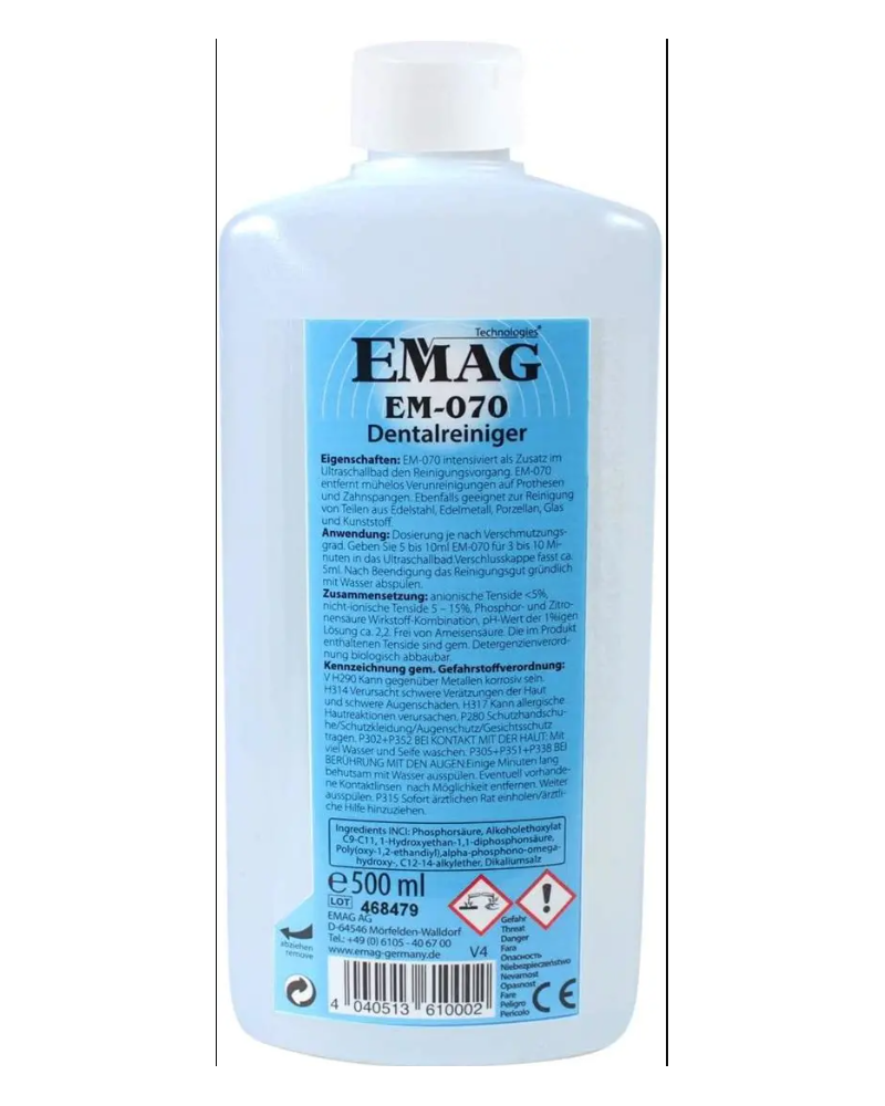 Nettoyant dentaire, EM 060 (ancien EM 070)