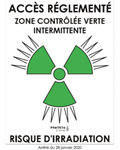 Trèfle zone controlée intermittente verte Trèfle zone controlée intermittente verte