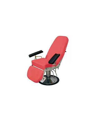 Fauteuil de prélèvement hauteur variable hydraulique avec jambier indépendant