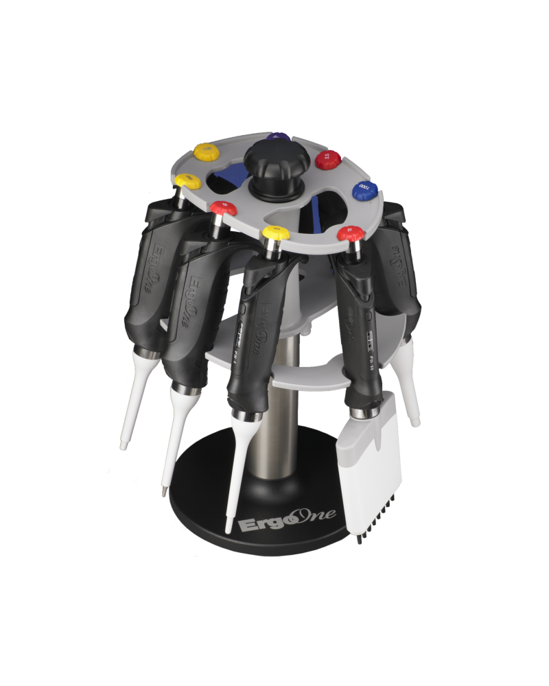 Support carrousel ErgoOne pour 8 pipettes (universel)