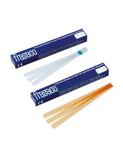 Strip celluloid polyester lg 120mm larg. 8,5 mm boite de 50